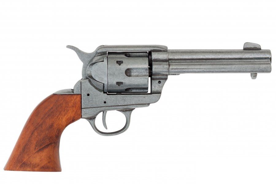 Stalowy Colt 45 wersja cywilna z 1873r. DENIX 1186G - replika